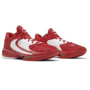 Nike Zoom Freak 4 TB Promo (Mens Size 14) Shoes DX6652 602 University Red/White